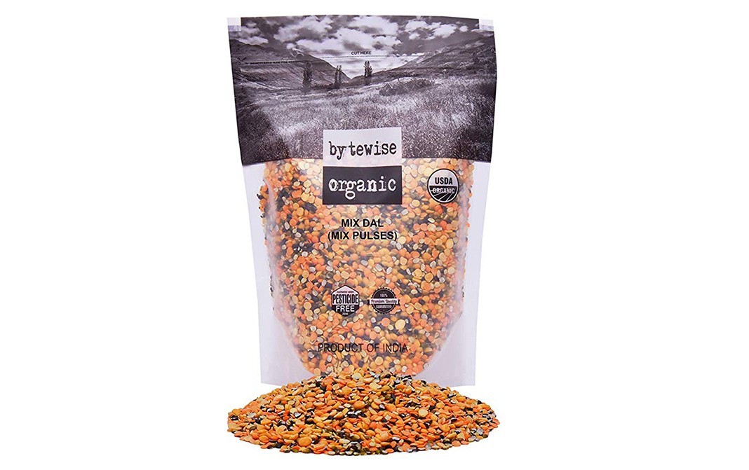 Bytewise Organic Mix Dal (Mix Pulses)    Pack  1 kilogram